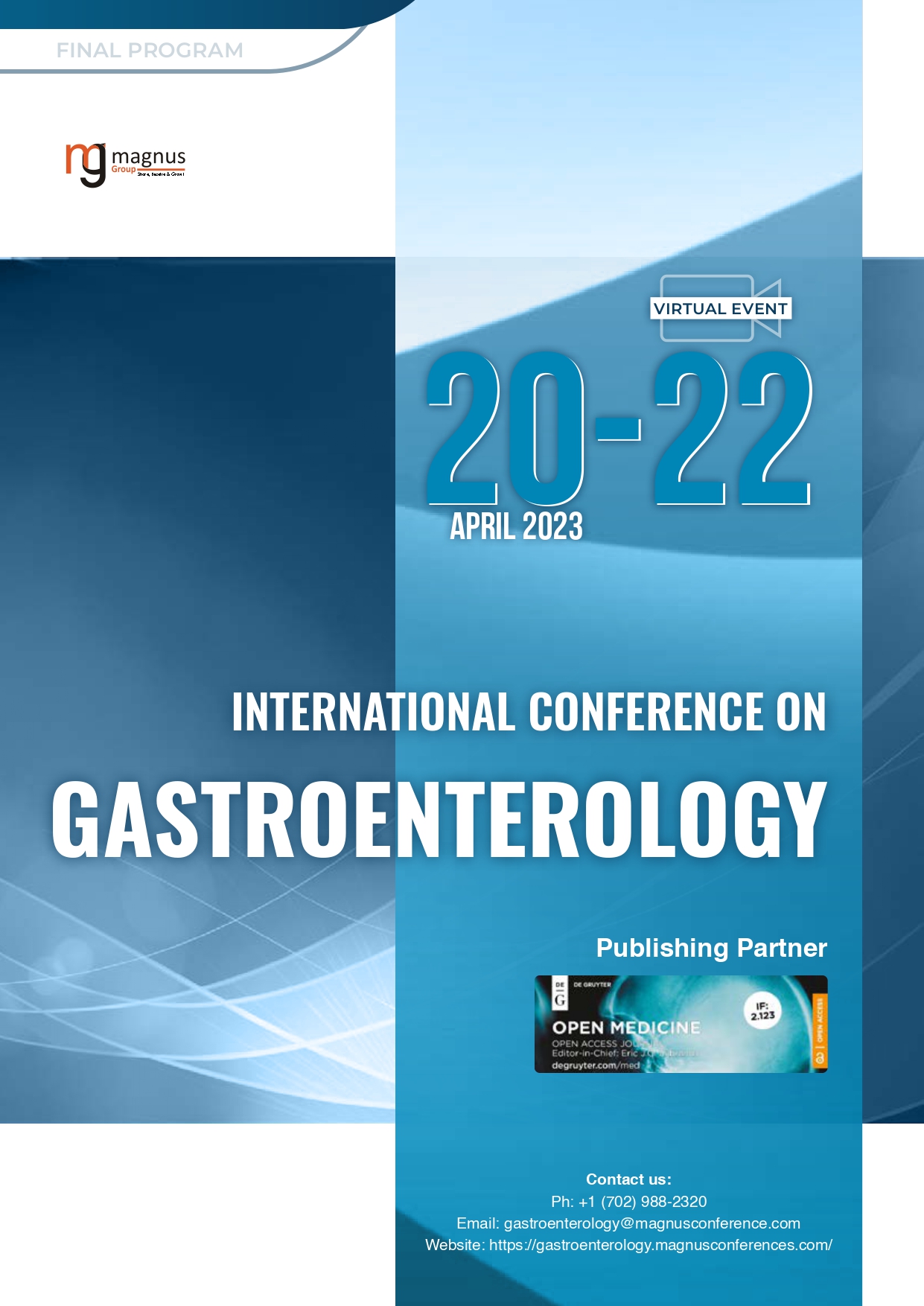 International Conference on Gastroenterology | Virtual Event Program